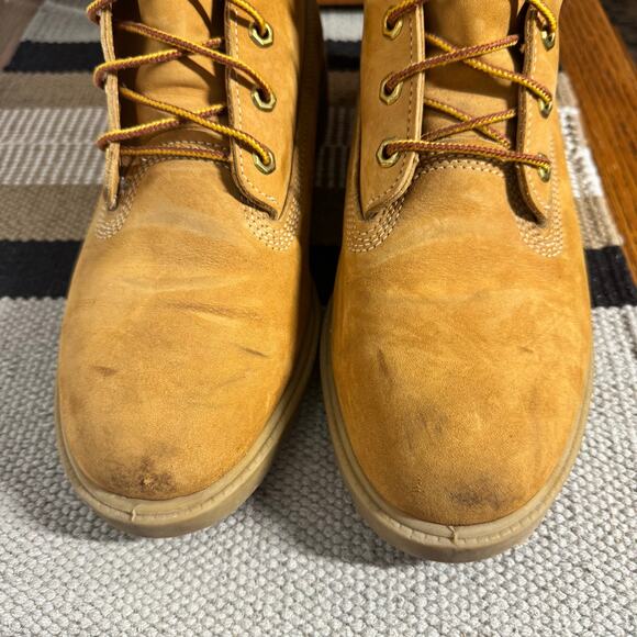 Dunham Thinsulate Workboot Men 9.5 Mid-Wide Tan Leather Laceup Thermal Insulate - Picture 7 of 9